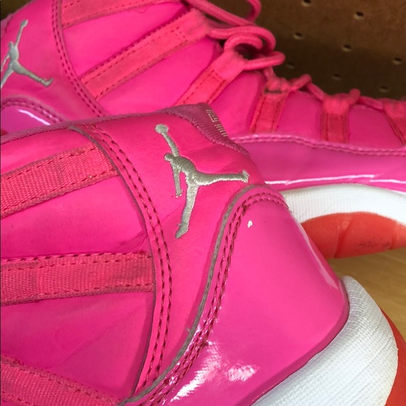 Air Jordan 11 Retro Pink Everything Women’s sz 8.5 - Picture 6 of 8